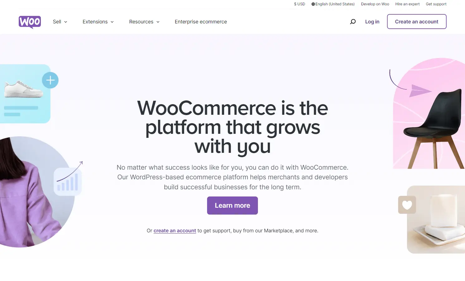 WooCommerce ecommerce dashboard and online store tools